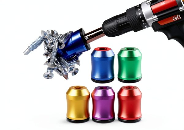 Seese Tool Magnetic Screw Ring Drill Holder 5 Colors-0