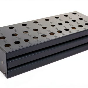 Huot Drill Bit Stand Steel Epoxy Finish Holds Fractional-0