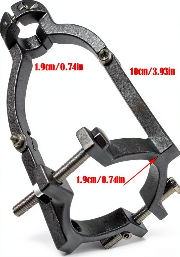 Generic Square Hole Drill Bracket Steel Adjustable Holder-6