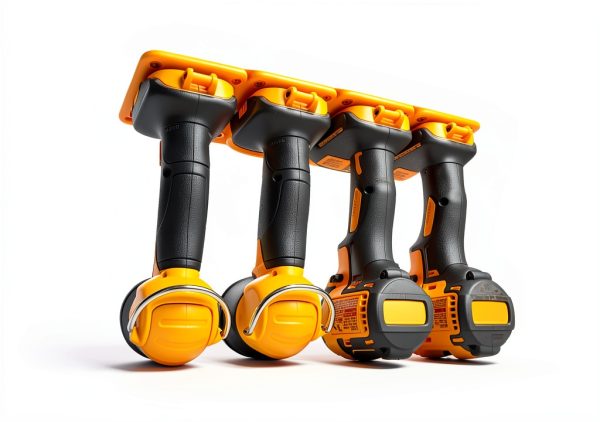 Drill Holder Wall Mount ABS Material Fit Dewalt 20V Tools-3