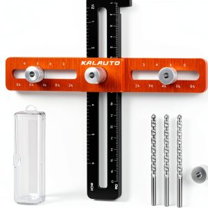 KALAUTO Cabinet Hardware Jig Powder Coated Drilling Holder-0