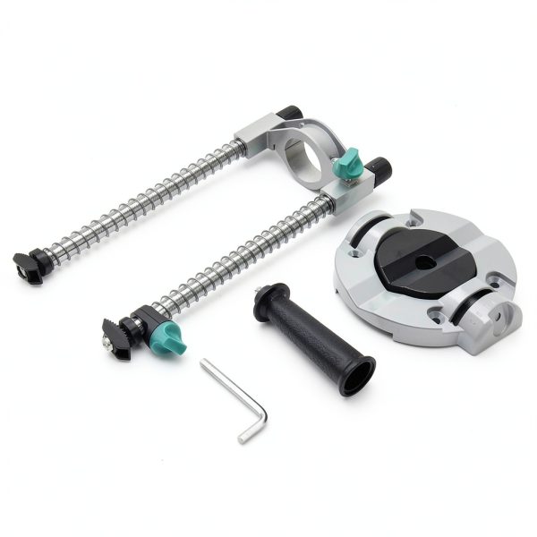 Fafeicy Adjustable Drill Holder Aluminum 45deg-7