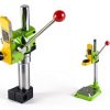 IRONWALLS Drill Press Stand Portable Aluminum Manual Winding-6