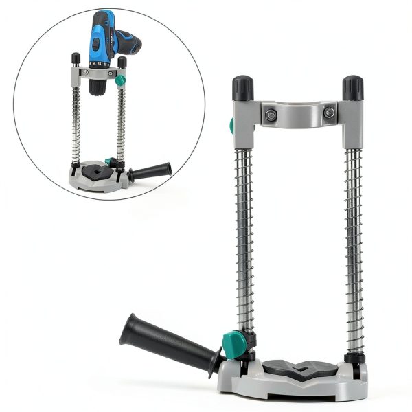 Fafeicy Adjustable Drill Holder Aluminum 45deg-3