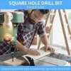 RJSQAQE Square Hole Drill Mounting Bracket Green Durable-5