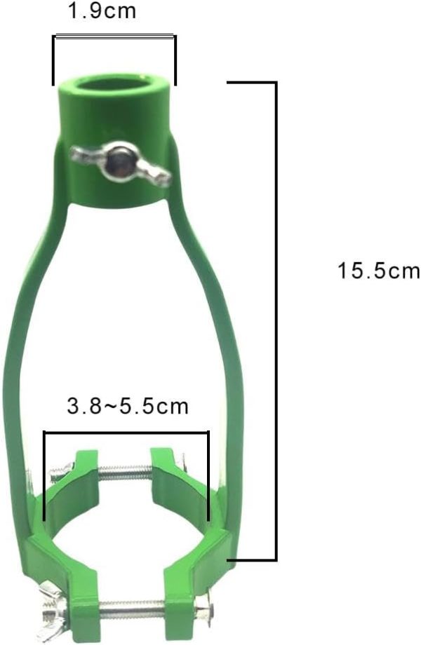 RJSQAQE Square Hole Drill Mounting Bracket Green Durable-7