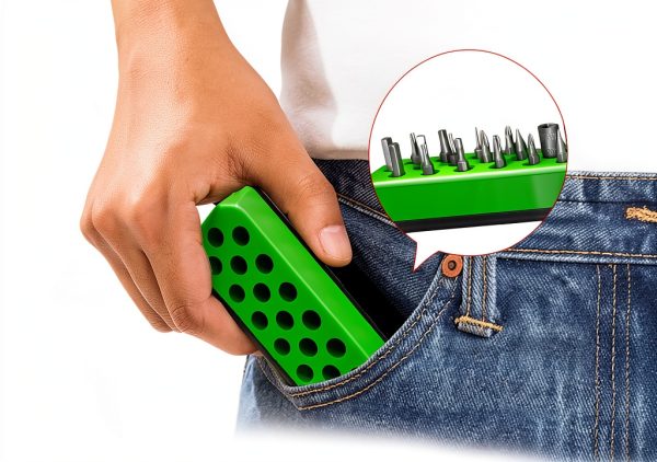 Rubberized Bit Holder Noteflora 36 Slot Organizer-5