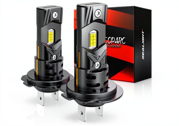 SEALIGHT H7 Fog Light Bulb S7S-2 9005 Cool White Bright 60000 Hours-0