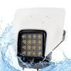 MCHMFG LED Motorcycle Headlight 32W Waterproof Universal Fit Black-7