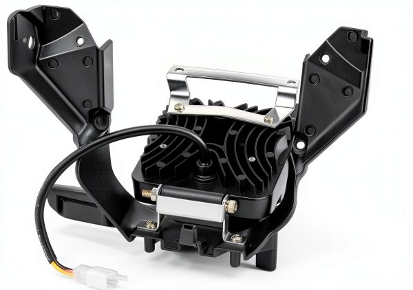 MCHMFG LED Motorcycle Headlight 32W Waterproof Universal Fit Black-8