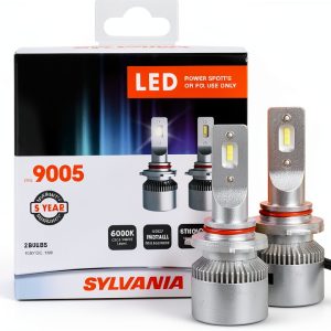 Sylvania LED Fog Light Bulb 9005SL.BX2 50W 6000K Cool White-0