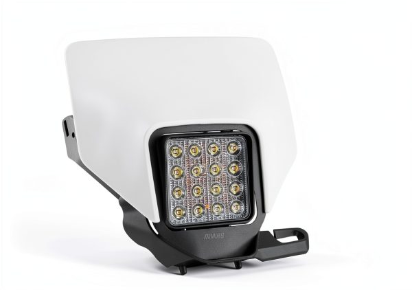 MCHMFG LED Motorcycle Headlight 32W Waterproof Universal Fit Black-1
