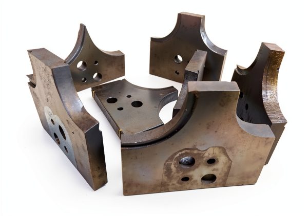 Corner Rounding Spade Inserts Set of 7 M and J Tooling BT0637CB2-3